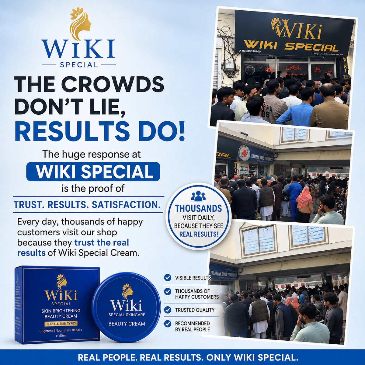 Buy Wiki Beauty Cream & Get Wiki Serum Free