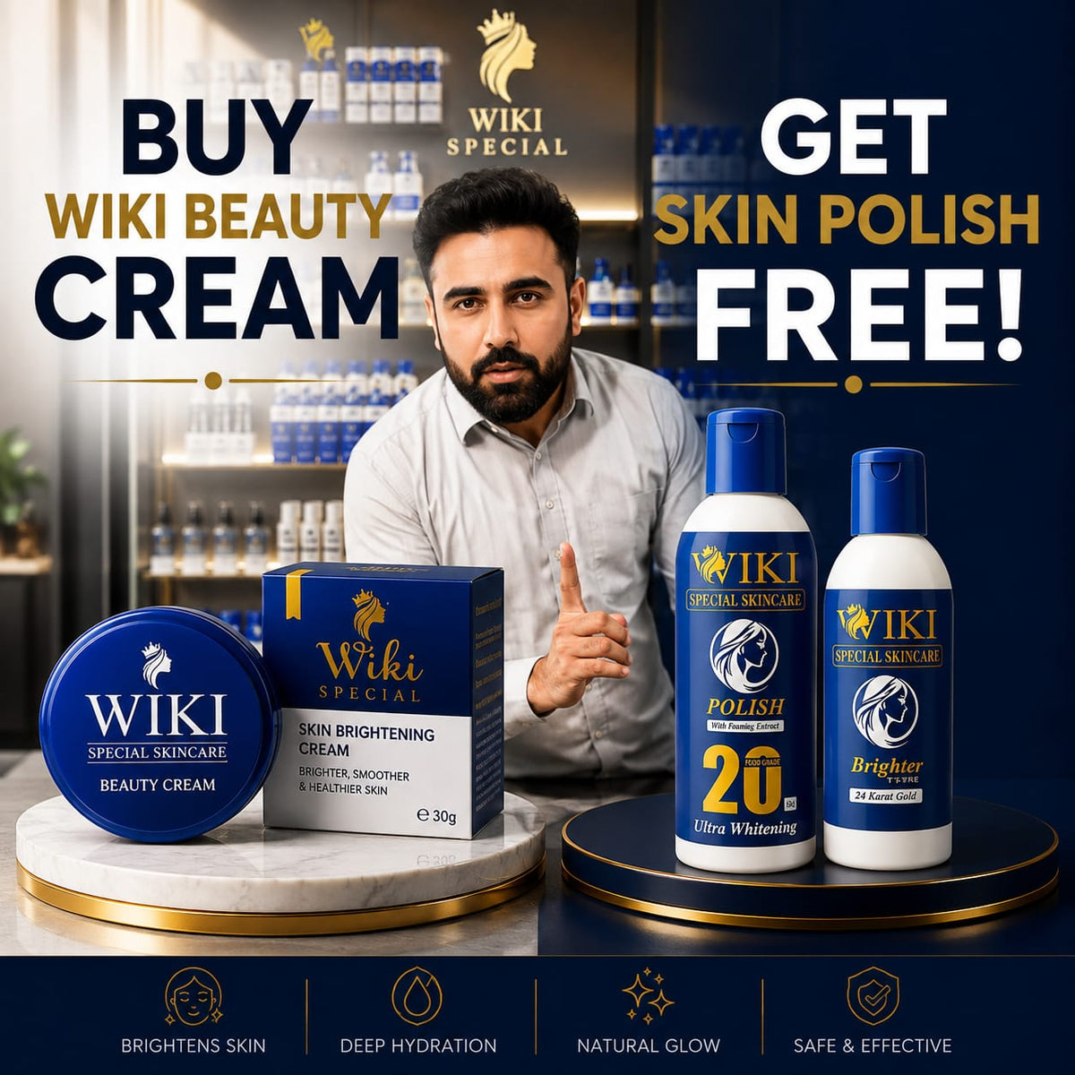 Buy Wiki Cream & Get Skin Polish Free