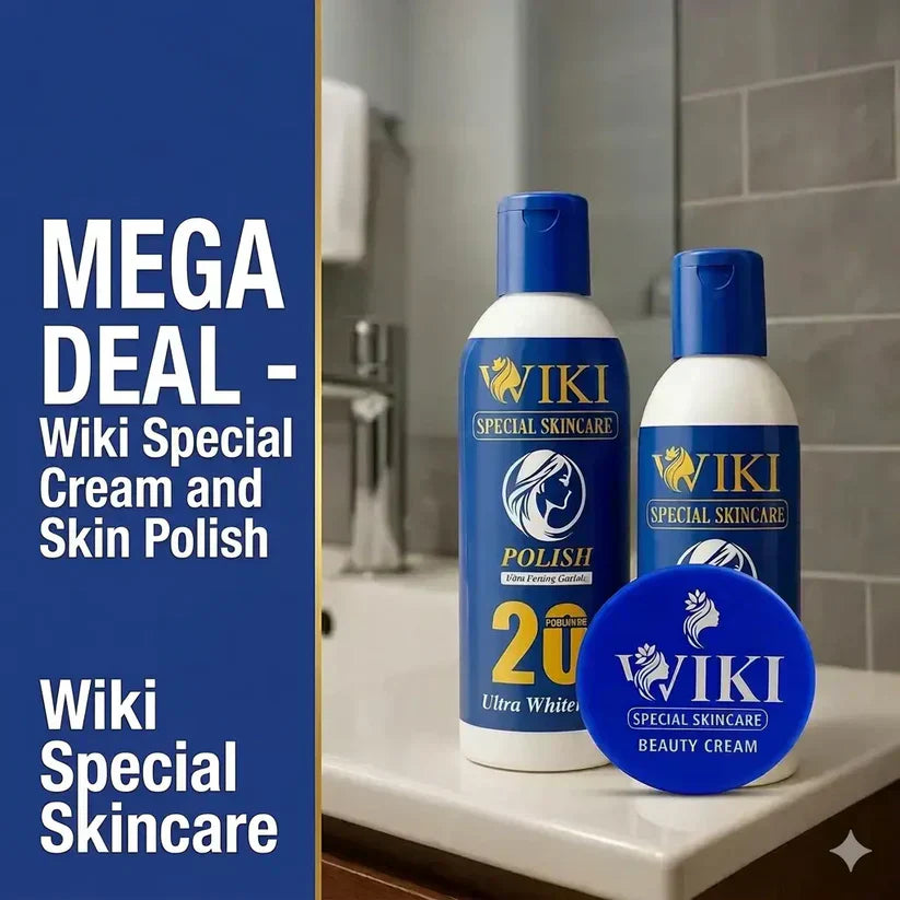 Wiki Special Cream + Skin Polish - Mega Deal
